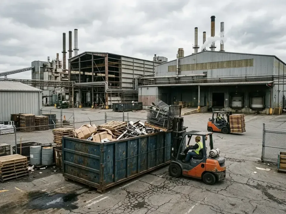industrial-factory-scrap-conta-003 — frequently asked questions, Cheap Roll-off Dumpster Rentals in Butler, PA